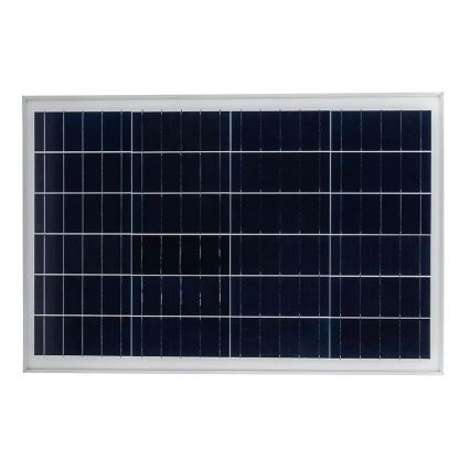 LED Dimbar solcellsgatulampa LED/50W/6,4V 6000K IP65 + Fjärrkontroll