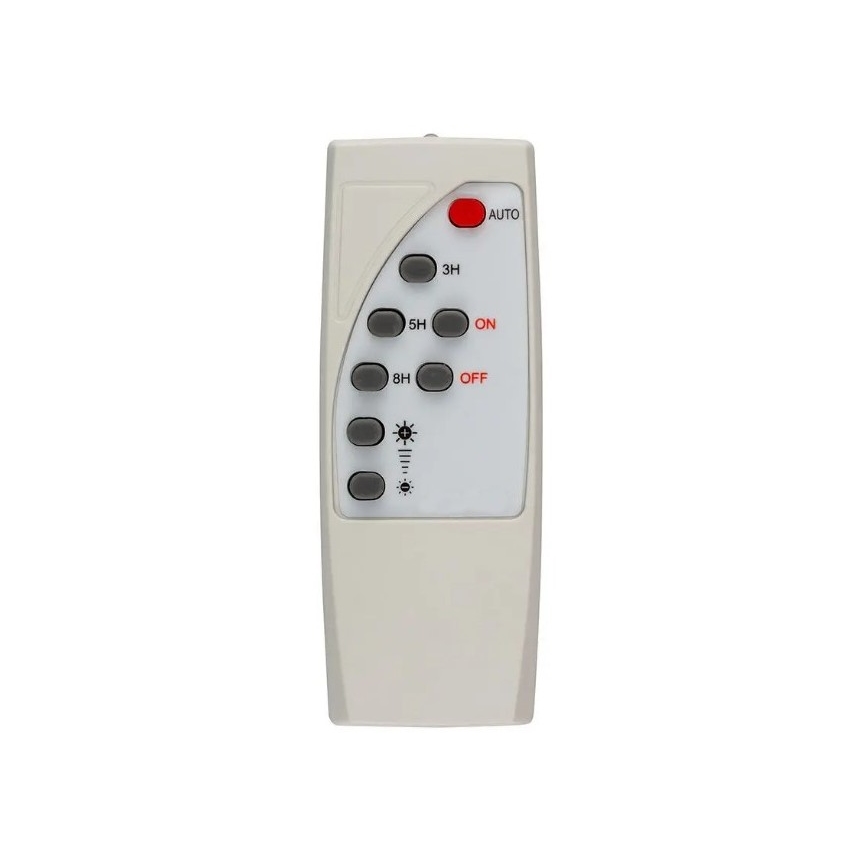 LED Dimbar solcellsgatulampa LED/50W/6,4V 6000K IP65 + Fjärrkontroll