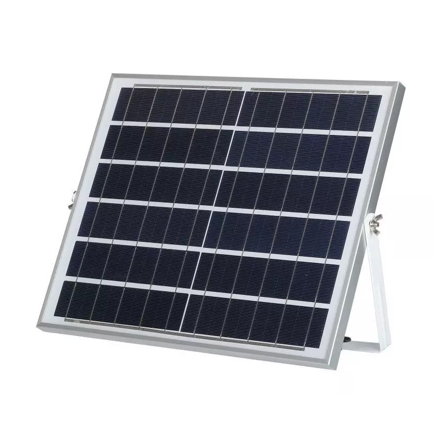 LED Dimbar solcellsstrålkastare LED/16W/3,2V 4000K IP65 10000 mAh + fjärrkontroll