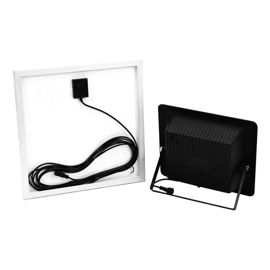LED Dimbar solcellsstrålkastare LED/20W/6,4V 4000K IP65 10000 mAh + fjärrkontroll