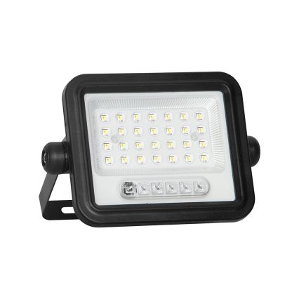 LED-dimbar solcellsstrålkastare LED/50W/3,2V 2000-8000K IP65 3800 mAh svart + fjärrkontroll