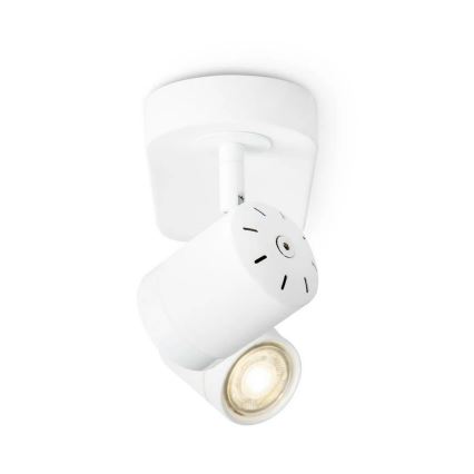 LED Dimbar spotlight MANU 2xGU10/5,8W/230V vit