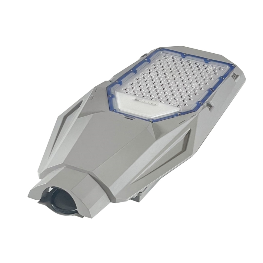 LED Dimbar strålkastare med skymningssensor och solcellpanel LED/200W/20000 mAh 6500K IP65 grå