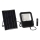 LED Dimbar strålkastare med solcellspanel och dusk sensor LED/10W/10000 mAh 3,2V IP65 + fjärrkontroll