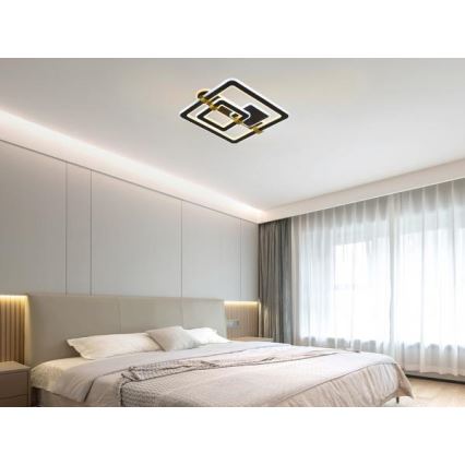 LED-dimbar takarmatur LED/140W/230V 3000-6500K + fjärrkontroll