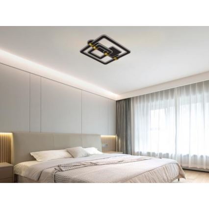 LED-dimbar takarmatur LED/140W/230V 3000-6500K + fjärrkontroll
