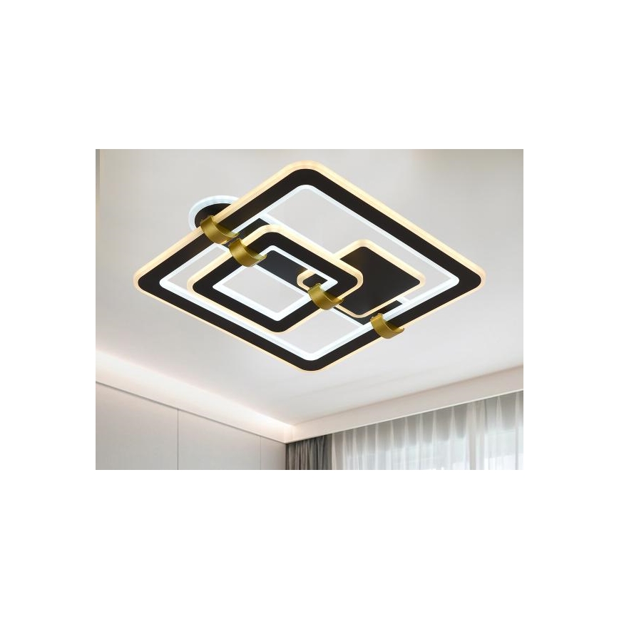 LED-dimbar takarmatur LED/140W/230V 3000-6500K + fjärrkontroll