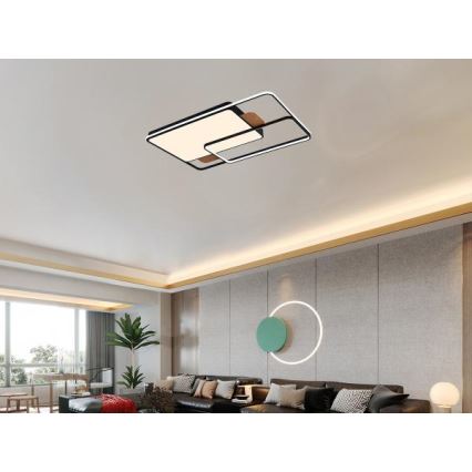 LED Dimbar takarmatur LED/280W/230V 3000-6500K + fjärrkontroll
