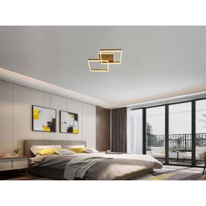 LED dimbar takarmatur LED/80W/230V 3000-6500K + fjärrkontroll