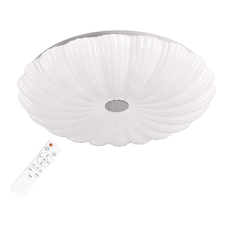 LED Dimbar Takbelysning blomma LED/36W/230V + Fjärrkontroll 