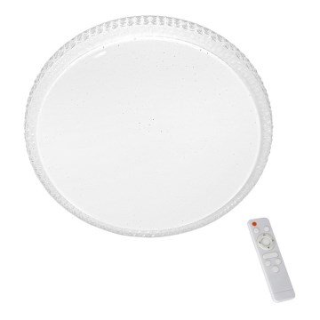 LED Dimbar Takbelysning CRUZ med Fjärrkontroll  1xLED/40W/230V 2000lm