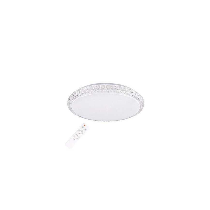 LED Dimbar Takbelysning CRUZ med Fjärrkontroll  1xLED/40W/230V 2000lm