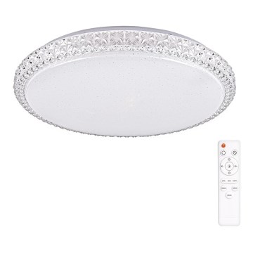 LED Dimbar Takbelysning IRINA LED/48W/230V med Fjärrkontroll