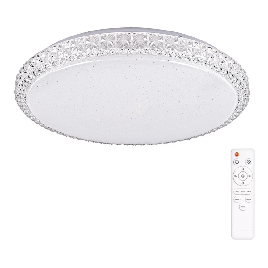 LED Dimbar Takbelysning IRINA LED/48W/230V med Fjärrkontroll