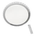 LED Dimbar Takbelysning LAYLA med en Fjärrkontroll  1xLED/26W/230V