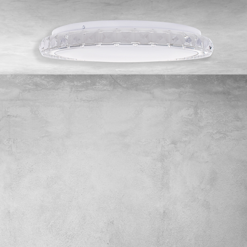 LED Dimbar Takbelysning LAYLA med en Fjärrkontroll  1xLED/26W/230V