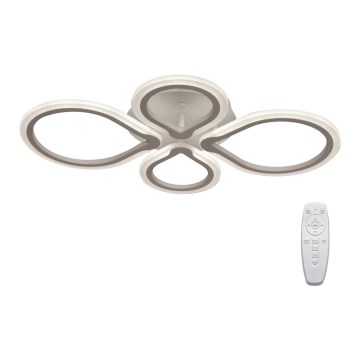 LED Dimbar Takbelysning med en Fjärrkontroll  TRIESTE 1xLED/52W/230V