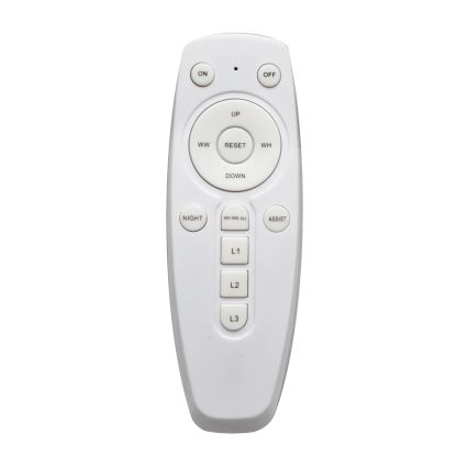 LED Dimbar Takbelysning med en Fjärrkontroll  TRIESTE 1xLED/52W/230V