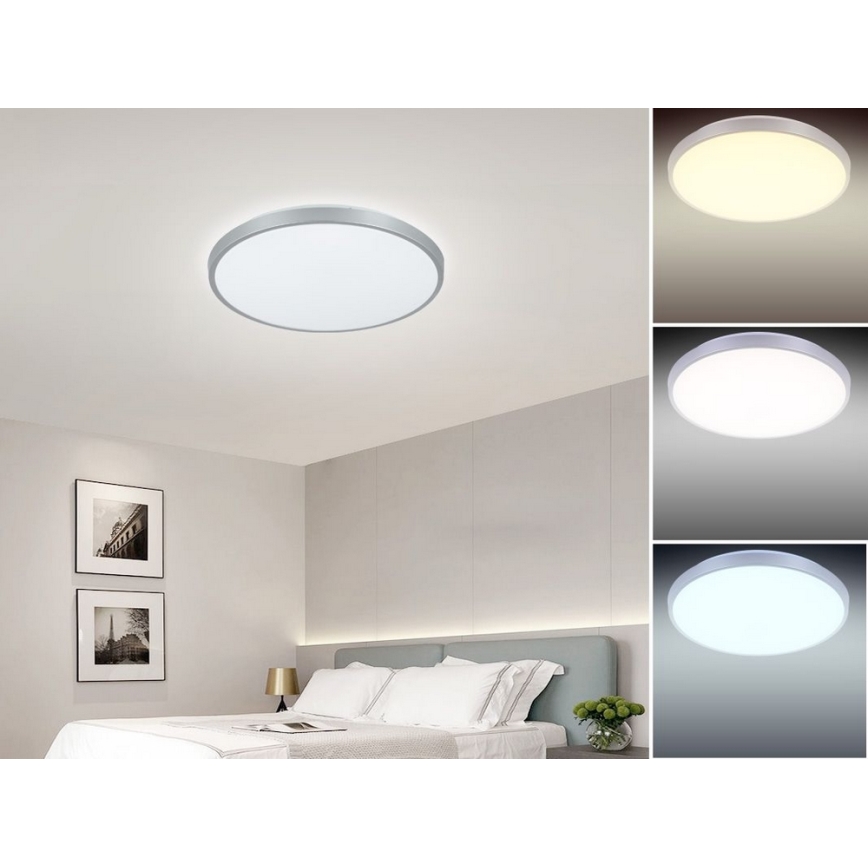 LED Dimbar Takbelysning OPAL LED/24W/230V