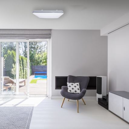 LED Dimbar Takbelysning PALERMO LED/72W/230V