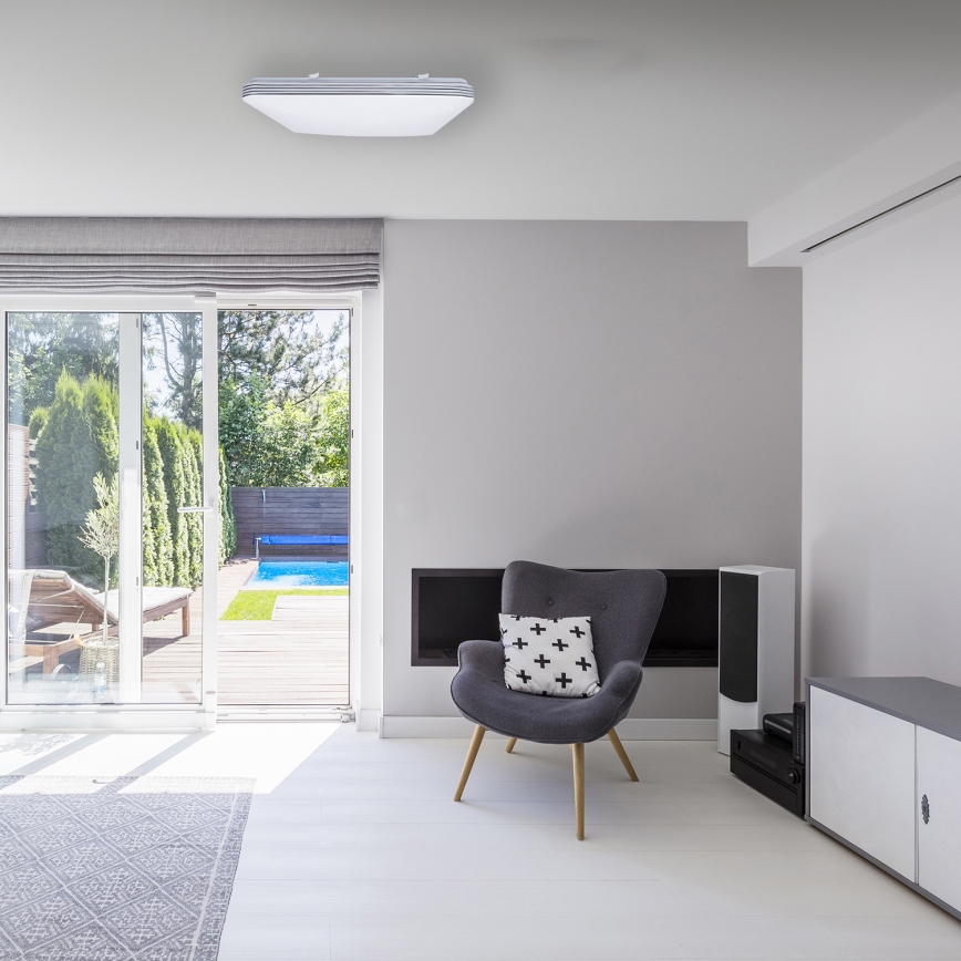 LED Dimbar Takbelysning PALERMO LED/72W/230V