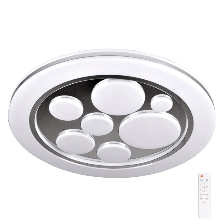 LED Dimbar Takbelysning PLANET LED/72W/230V d. 48 cm 3000-6500K + Fjärrstyrd
