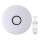 LED Dimbar Takbelysning stjärnor LED/90W/230V