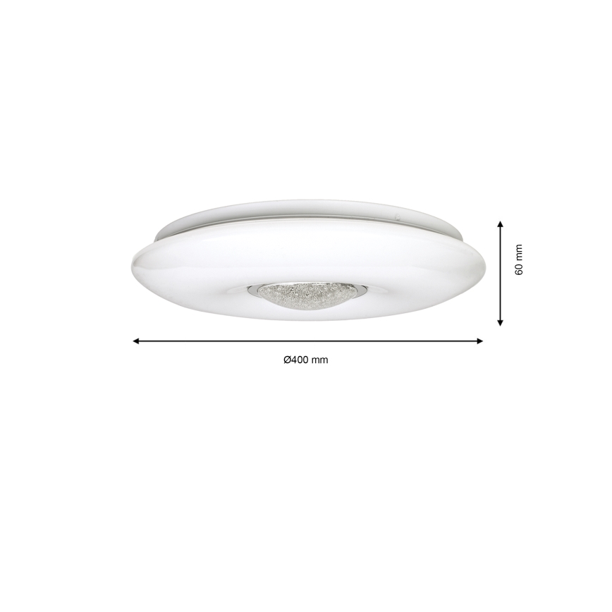 LED Dimbar Takbelysning VELA LED/24W/230V