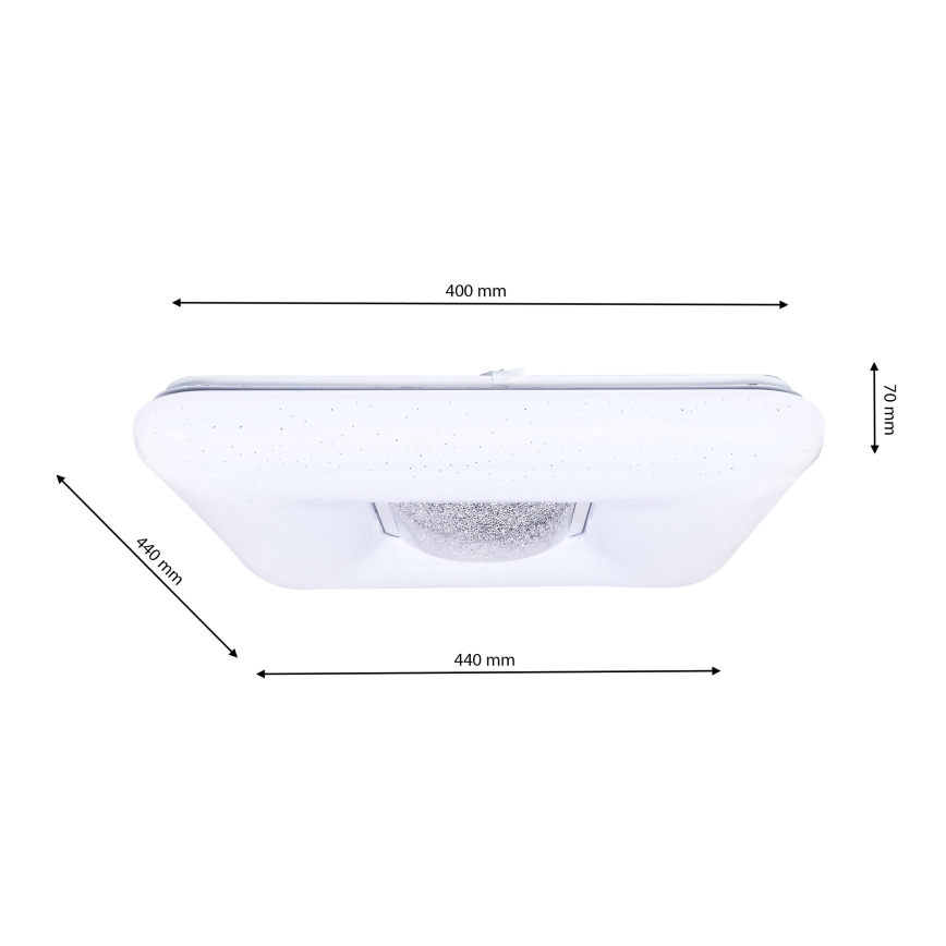 LED Dimbar Takbelysning YAX LED/24W/230V