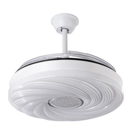 LED Dimbar takfläkt LED/60W/230V 3000-6000K diameter 50 cm vit + fjärrkontroll