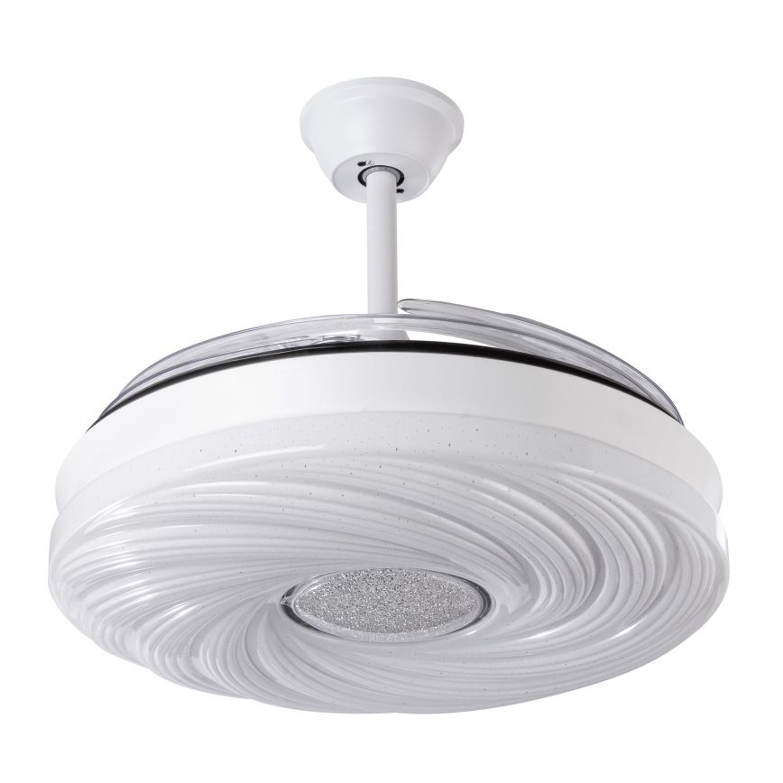 LED Dimbar takfläkt LED/60W/230V 3000-6000K diameter 50 cm vit + fjärrkontroll
