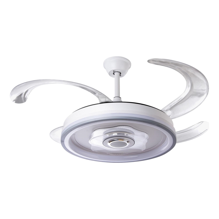 LED Dimbar takfläkt LED/70W/230V 3000-6000K diameter 50 cm vit + fjärrkontroll