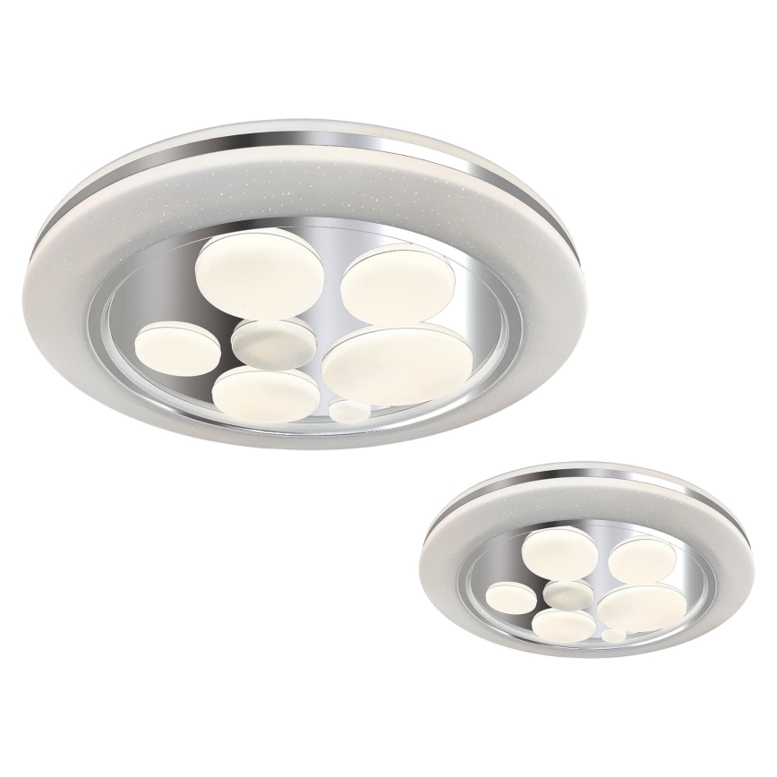 LED Dimbart taklampa BUBBLES LED/48W/230V + fjärrkontroll