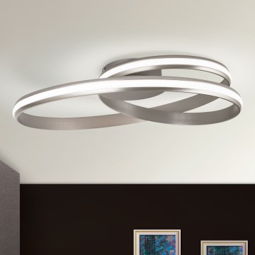 LED Dimbar taklampa CIRCUS LED/30W/230V silver