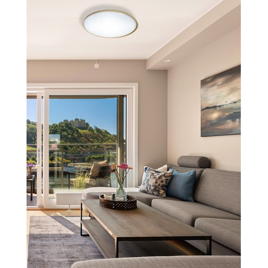 LED Dimbar taklampa DRINA LED/36W/230V 2700-6500K diameter 50 cm + fjärrkontroll