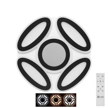 LED Dimbar taklampa DUNA LED/120W/230V 2700-6500K Flerfärgad + fjärrkontroll
