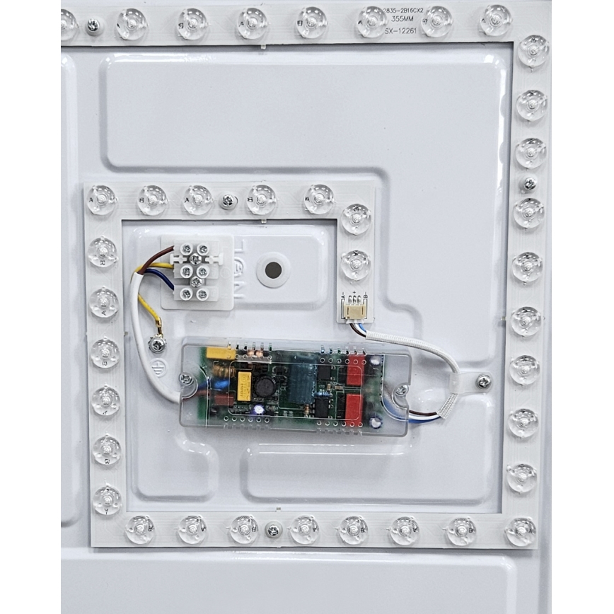 LED Dimbar taklampa EBRO LED/36W/230V 2700-6500K diameter 50 cm + fjärrkontroll