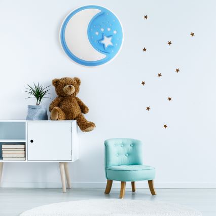 LED Dimbar taklampa för barn NOTTE LED/40W/230V + fjärrkontroll