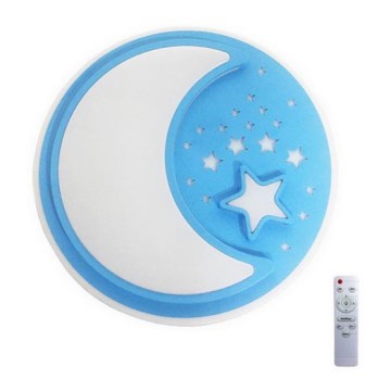 LED Dimbar taklampa för barn NOTTE LED/40W/230V + fjärrkontroll