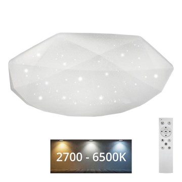 LED Dimbar taklampa INDUS LED/60W/230V 2700-6500K diameter 58 cm + fjärrkontroll