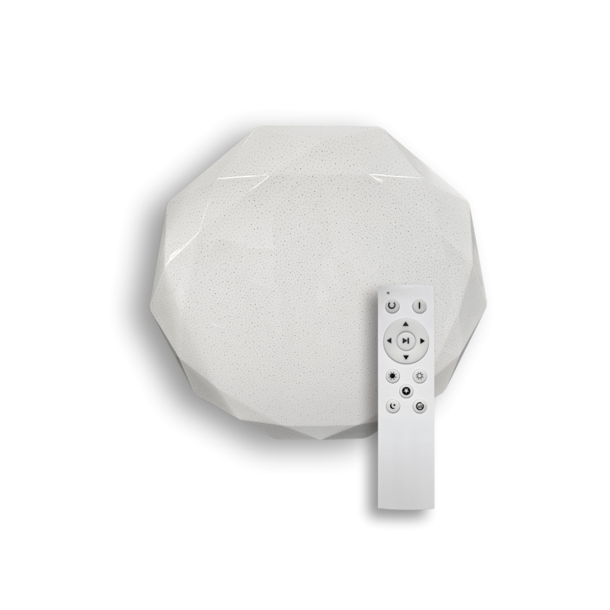 LED Dimbar taklampa INDUS LED/60W/230V 2700-6500K diameter 58 cm + fjärrkontroll