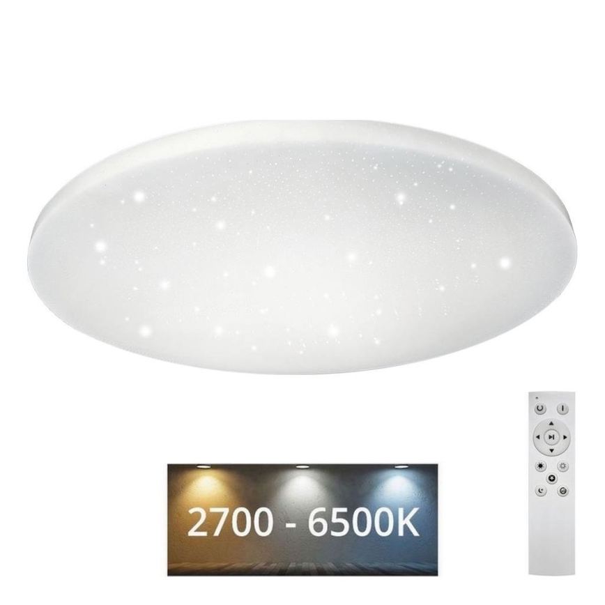 LED Dimbar taklampa IPOLY LED/60W/230V 2700-6500K diameter 58 cm + fjärrkontroll