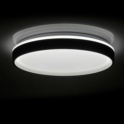 LED ljusreglerad taklampa till badrum JADWIGA LED/42W/230V diameter 38,5 cm 3000-6000K IP44 + fjärrkontroll