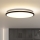 LED Dimbar taklampa JAMIL LED/48W/230V 3000-6500K svart + fjärrkontroll
