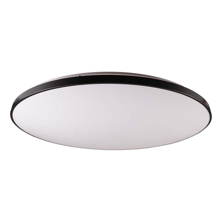 LED Dimbar taklampa KERN LED/80W/230V 3000-6000K diameter 80 cm svart + fjärrkontroll