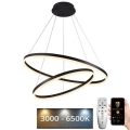 LED Dimbar taklampa LED/100W/230V 3000-6500K Ø 80 cm + fjärrkontroll