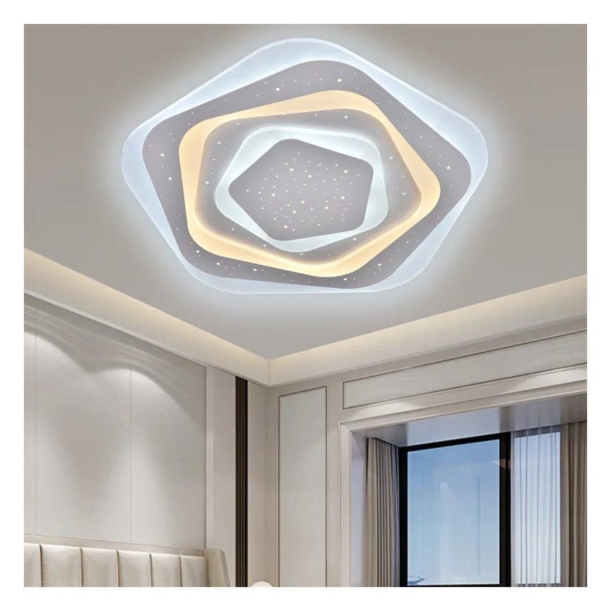 LED Dimbar taklampa LED/105W/230V 3000-6500K + fjärrkontroll