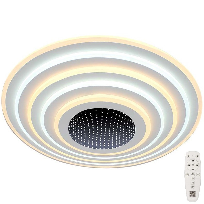 LED Dimbar taklampa LED/125W/230V 3000-6500K diameter 50 cm + fjärrkontroll