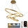 LED Dimbar taklampa LED/125W/230V 3000-6500K Ø 80 cm + fjärrkontroll