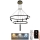 LED Dimbar taklampa LED/140W/230V 3000-6500K + fjärrkontroll